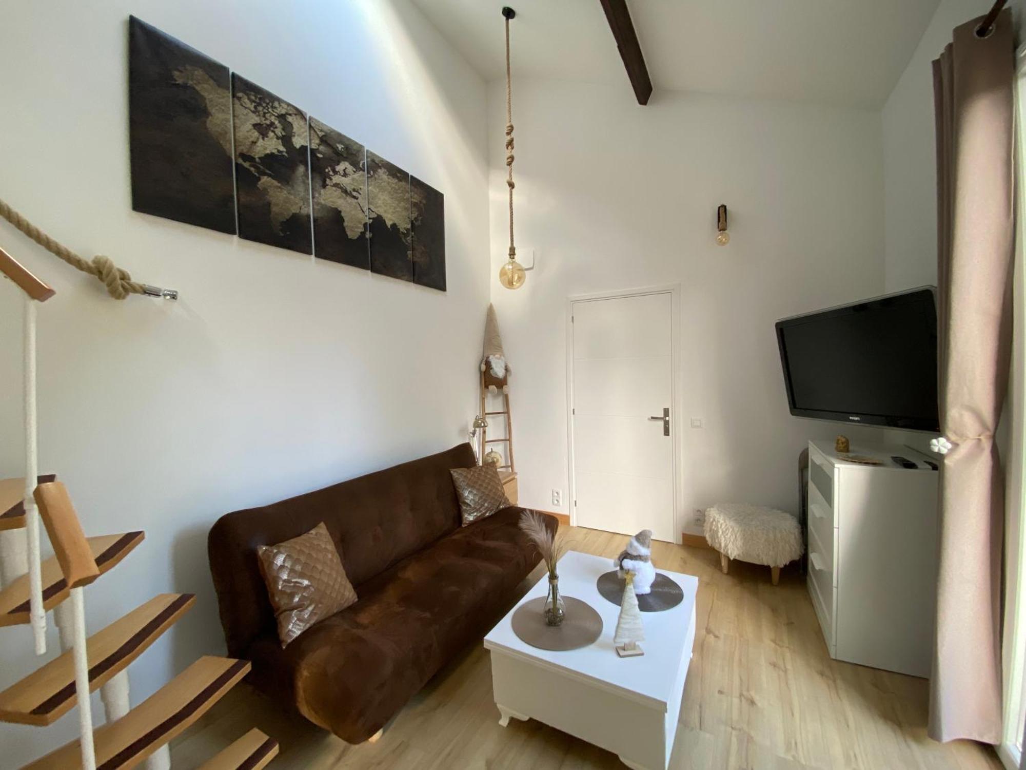 The Little Oak - Tiny House With Bed On Mezzanine & Terrace - From 1 To 4 P Disney, Paris & Cdg Pomponne Exterior foto