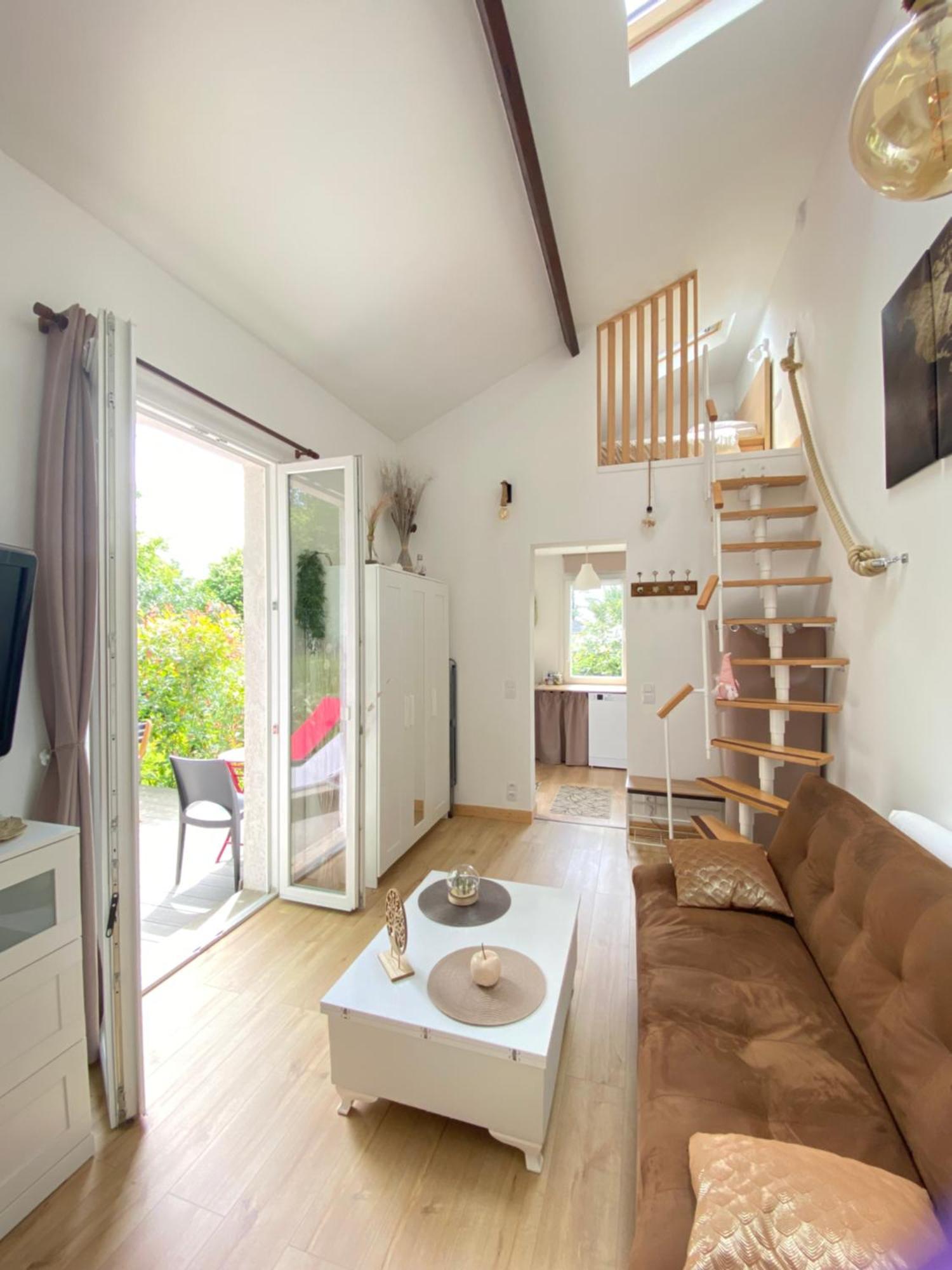 The Little Oak - Tiny House With Bed On Mezzanine & Terrace - From 1 To 4 P Disney, Paris & Cdg Pomponne Exterior foto