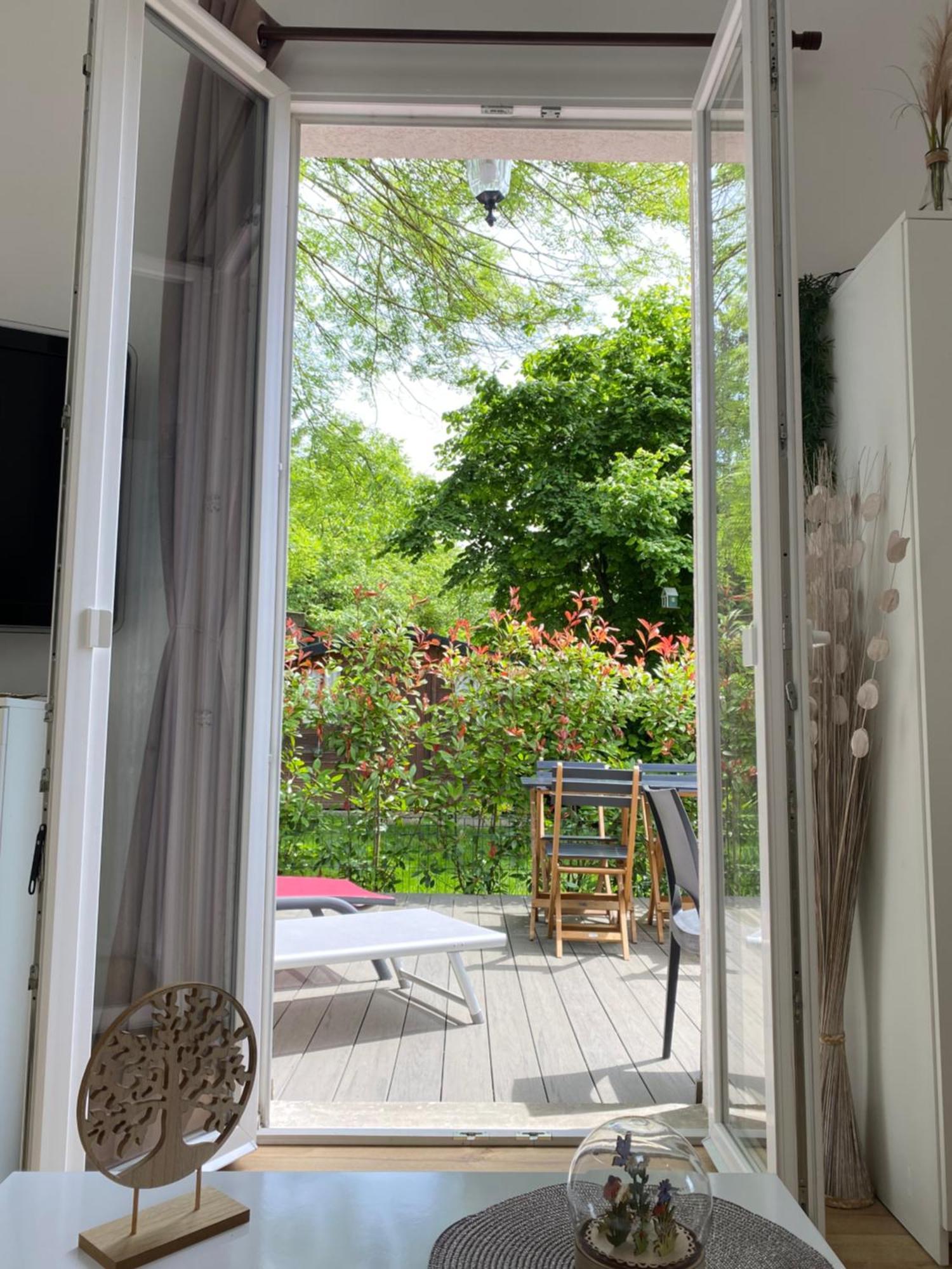 The Little Oak - Tiny House With Bed On Mezzanine & Terrace - From 1 To 4 P Disney, Paris & Cdg Pomponne Exterior foto